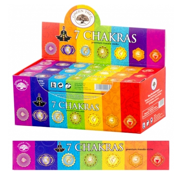 7 Chakra Natural Incenses - Picture 5 of 5